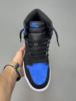 کتونی جردن وان ساقدار مشکی آبی Air Jordan 1 High Royal Reimagined - Image 3