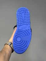 کتونی جردن وان ساقدار مشکی آبی Air Jordan 1 High Royal Reimagined - Image 5