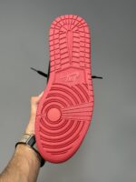 کتونی جردن وان ساقدار ورنی مشکی Air Jordan 1 High SP Gina - Image 5