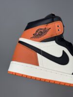 کتونی جردن وان ساقدار نارنجی مشکی Air Jordan 1 High Shattered Backboard - Image 6