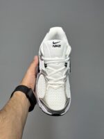 نایک وی فایو آر ان آر سفید متالیک نقره‌ای مشکی Nike V5 RNR White Vast Grey Metallic Silver Black - Image 3