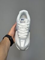 کتونی نایک اینیشیتور سفید خاکستری Nike Initiator White Light Smoke Grey - Image 4