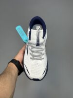 کتونی میزانو استرو پلاس سفید سرمه ای Mizuno Astro Plus Navy White - Image 3