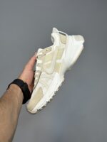کتونی نایک وی تو کی ران کرم سفید  Nike V2K Run Sail Sand Drift - Image 4