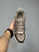 کتونی نایک وی تو کی ران قهوه‌ای Nike V2K Run Brown White Black - Image 3