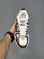 کتونی نایک وی تو کی ران سفید قهوه ای Nike V2K Run Mink Brown Summit White College Grey Ironstone - Image 3