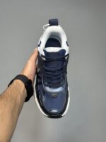 کتونی نایک وی تو کی ران سرمه ای Nike V2K Run Thunder Blue Wolf Grey - Image 3