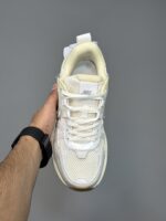 کتونی نایک وی تو کی ران سفید شیری Nike V2K Run Pale Ivory - Image 3