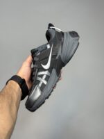 کتونی نایک وی تو کی ران مشکی دودی تیره Nike V2K Run Black Dark Smoke Grey - Image 4