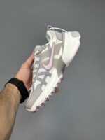 کتونی نایک وی تو کی ران خاکستری صورتی Nike V2K Run Grey and Pink - Image 4