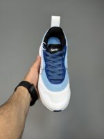 کتونی نایک وومرو 18 سفید آبی Nike Vomero 18 Blue White - Image 3