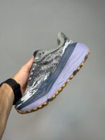 کتونی هوکا استینسون 7 خاکستری سرمه ای Hoka Stinson 7 Grey Varsity Navy - Image 4