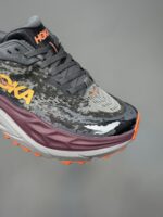 کتونی هوکا استینسون 7 خاکستری بنفش Hoka Stinson 7 Grey Perple - Image 6