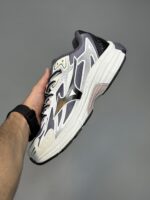 کتونی میزانو هالو میکس سفید بنفش Mizuno Halo Mix White Purple - Image 4