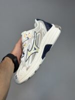 کتونی میزانو هالو میکس سفید زرد Mizuno Halo Mix White Yellow - Image 4
