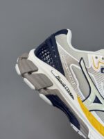 کتونی میزانو هالو میکس سفید زرد Mizuno Halo Mix White Yellow - Image 6