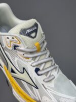 کتونی میزانو هالو میکس سفید زرد Mizuno Halo Mix White Yellow - Image 7
