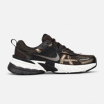 کتونی نایک وی تو کی ران قهوه‌ای سوخته Nike V2K Run Velvet Brown White Black Baroque Brown