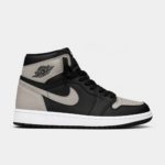 کتونی جردن وان ساقدار طوسی مشکی Air Jordan 1 High Shadow