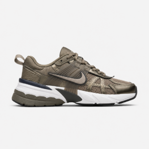 کتونی نایک وی تو کی ران قهوه‌ای Nike V2K Run Brown White Black