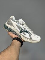 کتونی میزانو هالو میکس سفید قهوه ای Mizuno Halo Mix White Brown - Image 2