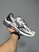 کتونی میزانو هالو میکس سفید بنفش Mizuno Halo Mix White Purple - Image 2