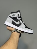 کتونی جردن وان ساقدار مشکی طوسی شدو Air Jordan Retro High Shadow 2.0 - Image 2