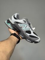 کتونی نیوبالانس 9060 طوسی مشکی New Balance 9060 - Image 2
