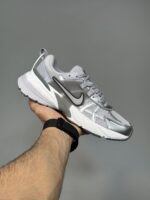 کتونی نایک وی تو کی ران نقره ای Nike V2K Run Silver - Image 2