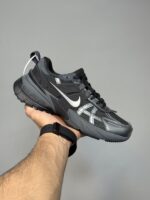 کتونی نایک وی تو کی ران مشکی دودی تیره Nike V2K Run Black Dark Smoke Grey - Image 2