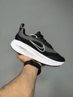 کتونی نایک وومرو 18 مشکی سفید Nike Vomero 18 Black White - Image 2