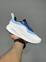 کتونی نایک وومرو 18 سفید آبی Nike Vomero 18 Blue White - Image 2