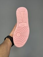 کتونی نایک ایر جردن وان ترویس اسکات قهوه ای صورتی Nike Jordan 1 Travis Scott Low Dark Pony - Image 5