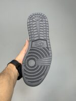 کتونی نایک ایر جردن وان لو ترویس اسکات گری اسموک مشکی طوسی Nike Jordan 1 Travis Scott Gray Smoke - Image 5