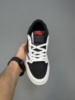 کتونی نایک ایر جردن وان ترویس اسکات سیل گری Nike Jordan 1 Travis Scott Sail Grey - Image 3