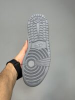 کتونی نایک ایر جردن وان ترویس اسکات سیل گری Nike Jordan 1 Travis Scott Sail Grey - Image 5