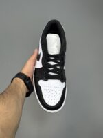 کتونی نایک ایر جردن وان لو پاندا مشکی سفید Nike Jordan 1 Low Panda Black White - Image 3