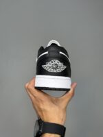 کتونی نایک ایر جردن وان لو پاندا مشکی سفید Nike Jordan 1 Low Panda Black White - Image 5