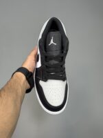 کتونی نایک ایر جردن وان لو شدو طوسی مشکی Nike Air Jordan 1 Low Shadow Gray Black - Image 3