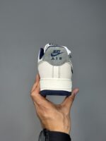 کتونی ایرفورس وان لو دیور سرمه ای سفید Nike Air Force 1 Low Dior Navy White - Image 5