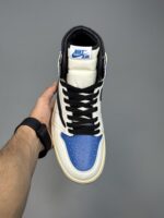 کتونی نایک ایر جردن وان ساقدار ترویس اسکات فرگمنت Nike Air Jordan 1 High Travis Scott Fragment - Image 3