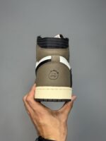 کتونی نایک ایر جردن وان ساقدار ترویس اسکات موکا Nike Air Jordan 1 High  Travis Scott Mocha - Image 5
