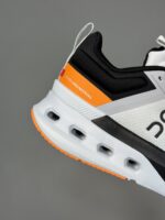 کتونی آن رانینگ سفید نارنجی On Running Cloudnova X White & Orange - Image 7