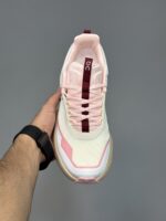 کتونی آن رانینگ کلودنوا کرم صورتی خاکستری On Running Cloudnova X Beige & Grey - Image 3