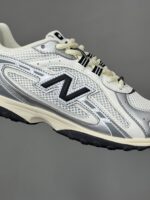 کتونی نیوبالانس 204L سیلور متالیک مشکی New Balance 204L Silver Metallic Black - Image 5