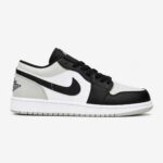 کتونی نایک ایر جردن وان لو شدو طوسی مشکی Nike Air Jordan 1 Low Shadow Gray Black