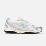کتونی نیوبالانس 204L سیلور متالیک آبی New Balance 204L Silver Metallic Off White Blue
