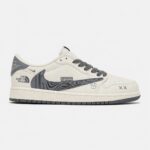 کتونی نایک ایر جردن وان ترویس اسکات لو کاستوم Nike Air Jordan 1 Low Custom