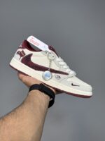 کتونی ایر جردن وان ترویس اسکات استاسی Nike Air Jordan 1 Travis Scott Stussy - Image 2