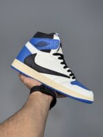 کتونی نایک ایر جردن وان ساقدار ترویس اسکات فرگمنت Nike Air Jordan 1 High Travis Scott Fragment - Image 2
